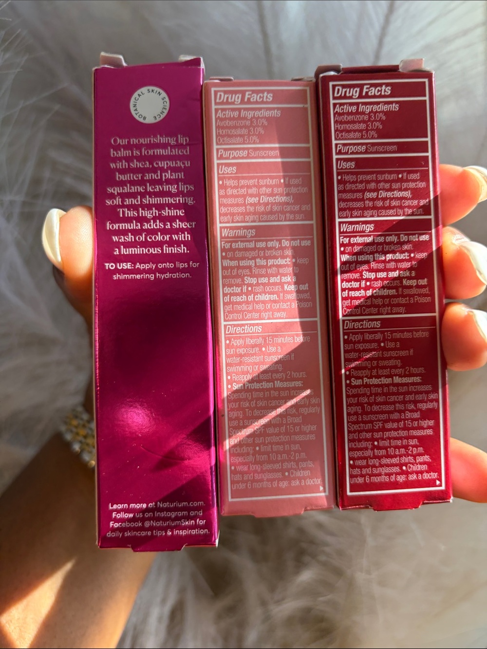 Naturium || Phyto-Glow Lip Balm SPF 45 — Oasis, Paradise, Supernova - Picture 2 of 7